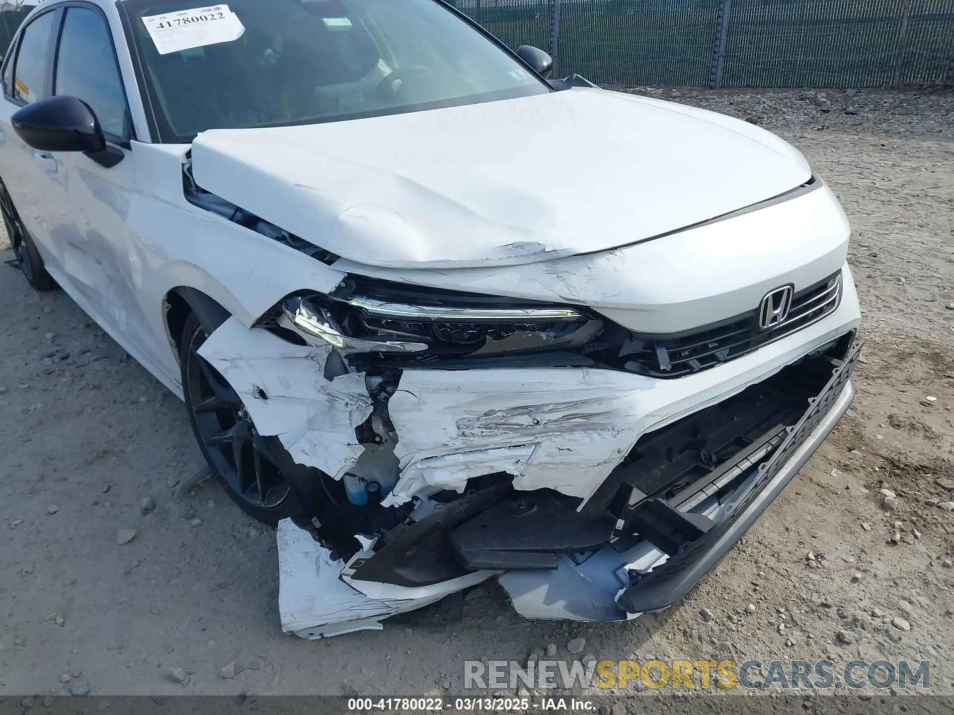 6 Photograph of a damaged car 2HGFE2F55NH539325 HONDA CIVIC 2022