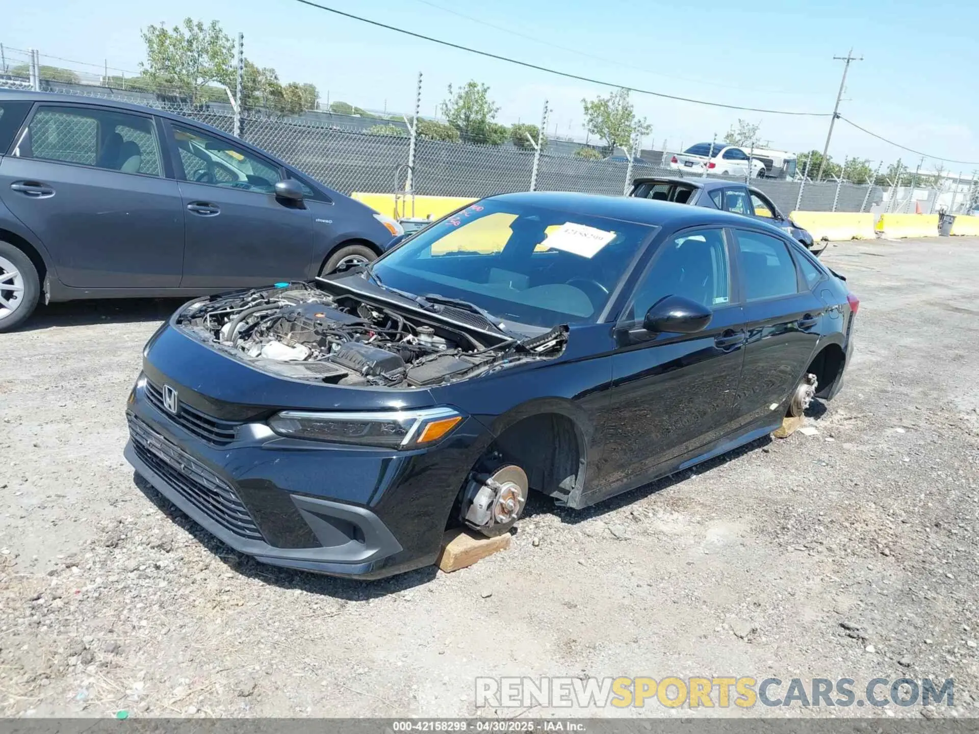 2 Фотография поврежденного автомобиля 2HGFE2F55NH549692 HONDA CIVIC 2022