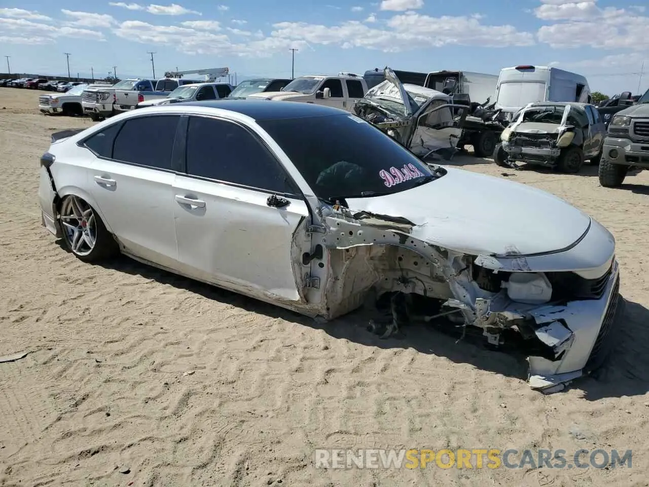 4 Фотография поврежденного автомобиля 2HGFE2F55NH552415 HONDA CIVIC 2022