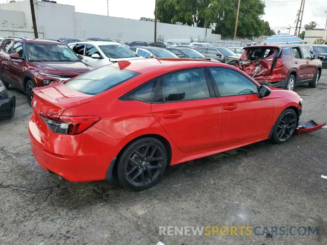 3 Фотография поврежденного автомобиля 2HGFE2F55NH555329 HONDA CIVIC 2022