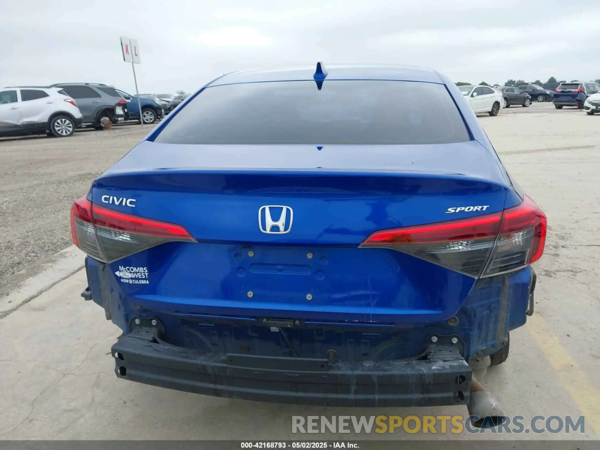 17 Photograph of a damaged car 2HGFE2F55NH556478 HONDA CIVIC 2022