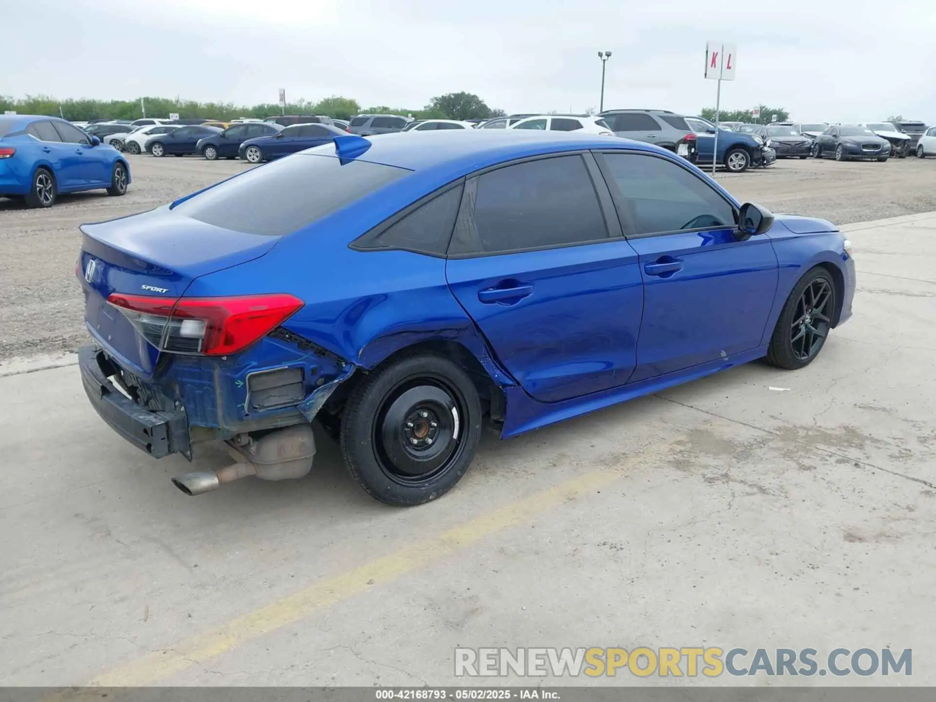 4 Photograph of a damaged car 2HGFE2F55NH556478 HONDA CIVIC 2022