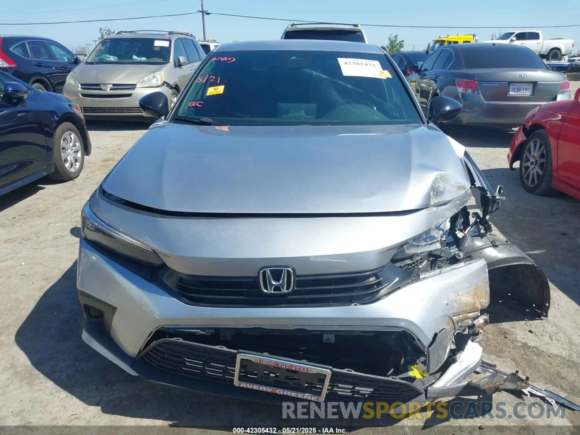 12 Фотография поврежденного автомобиля 2HGFE2F55NH557825 HONDA CIVIC 2022