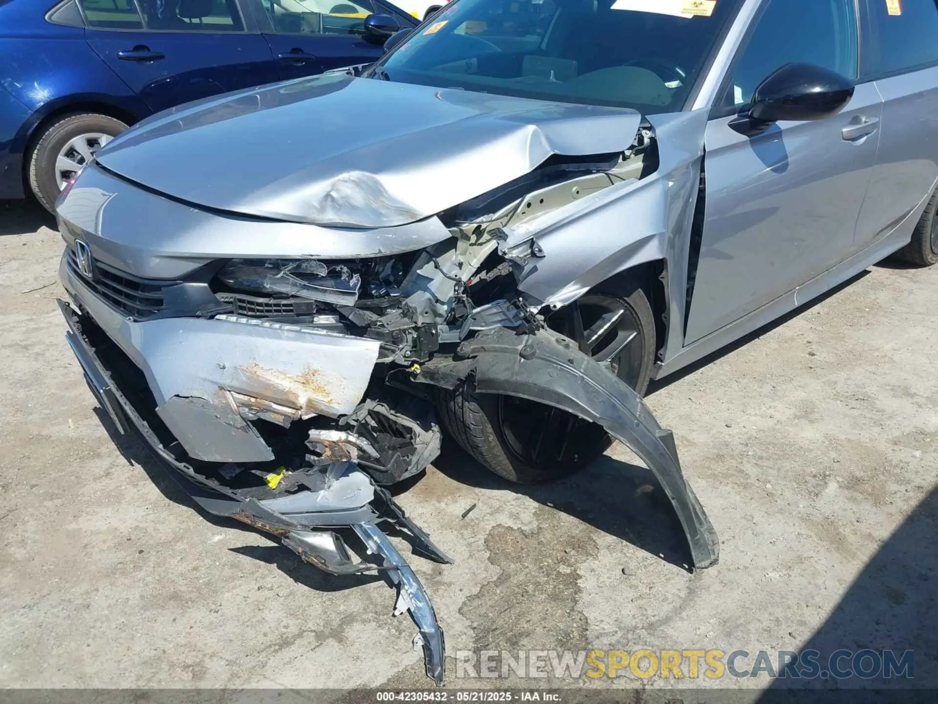 6 Фотография поврежденного автомобиля 2HGFE2F55NH557825 HONDA CIVIC 2022