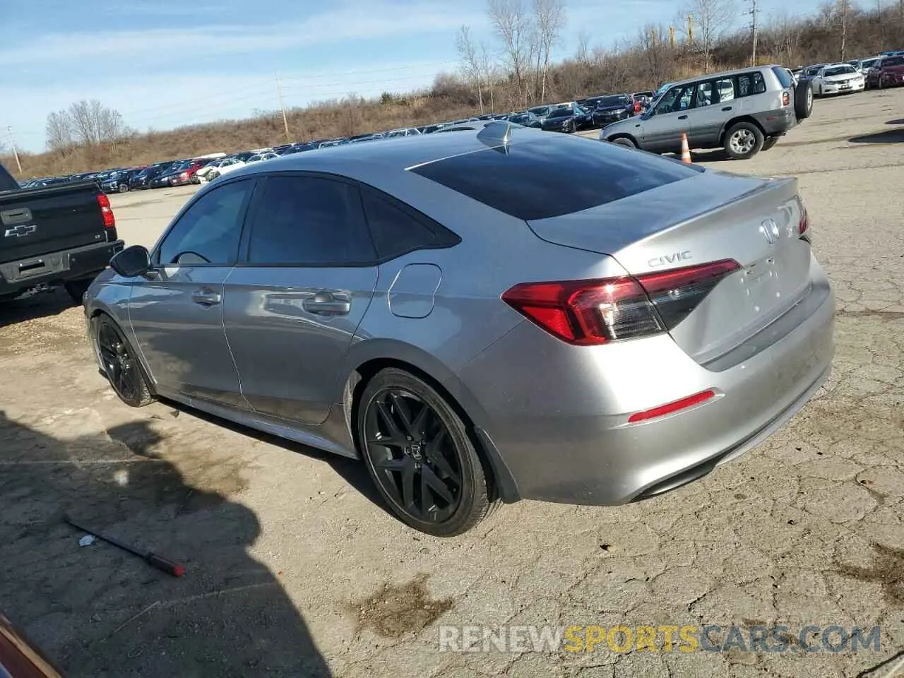 2 Фотография поврежденного автомобиля 2HGFE2F55NH557923 HONDA CIVIC 2022