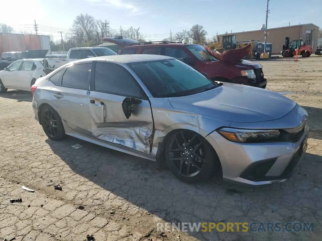 4 Фотография поврежденного автомобиля 2HGFE2F55NH557923 HONDA CIVIC 2022