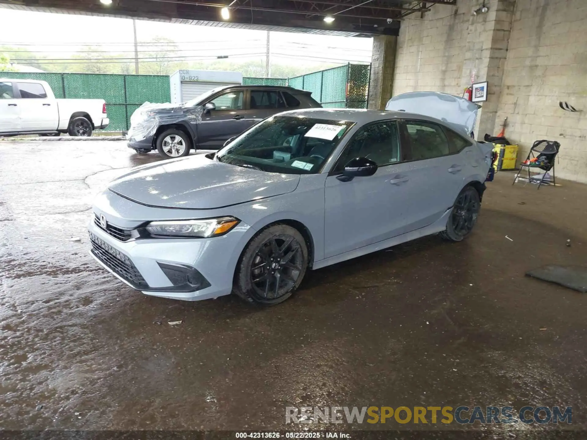 2 Фотография поврежденного автомобиля 2HGFE2F55NH559669 HONDA CIVIC 2022