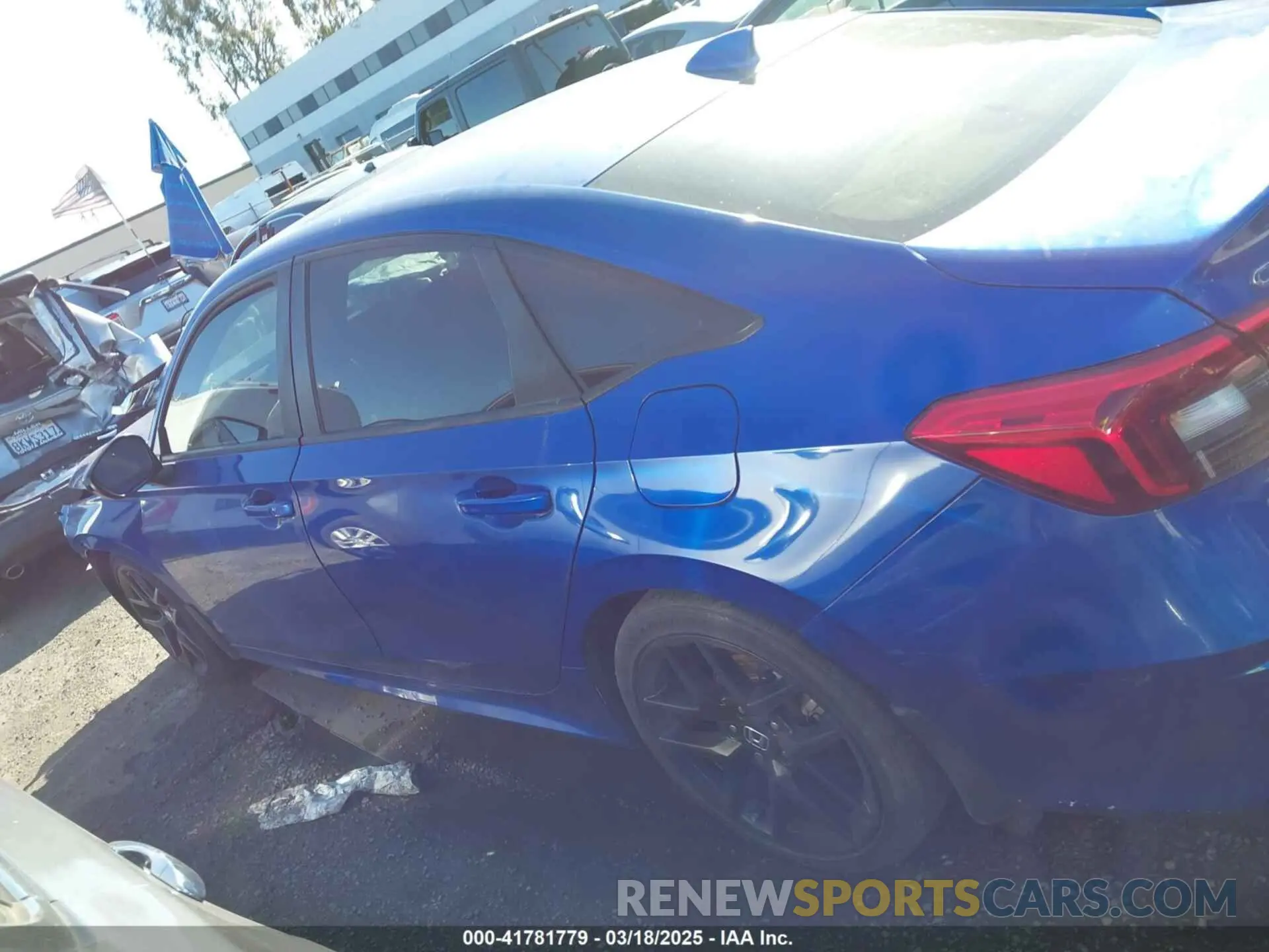 14 Photograph of a damaged car 2HGFE2F55NH562202 HONDA CIVIC 2022