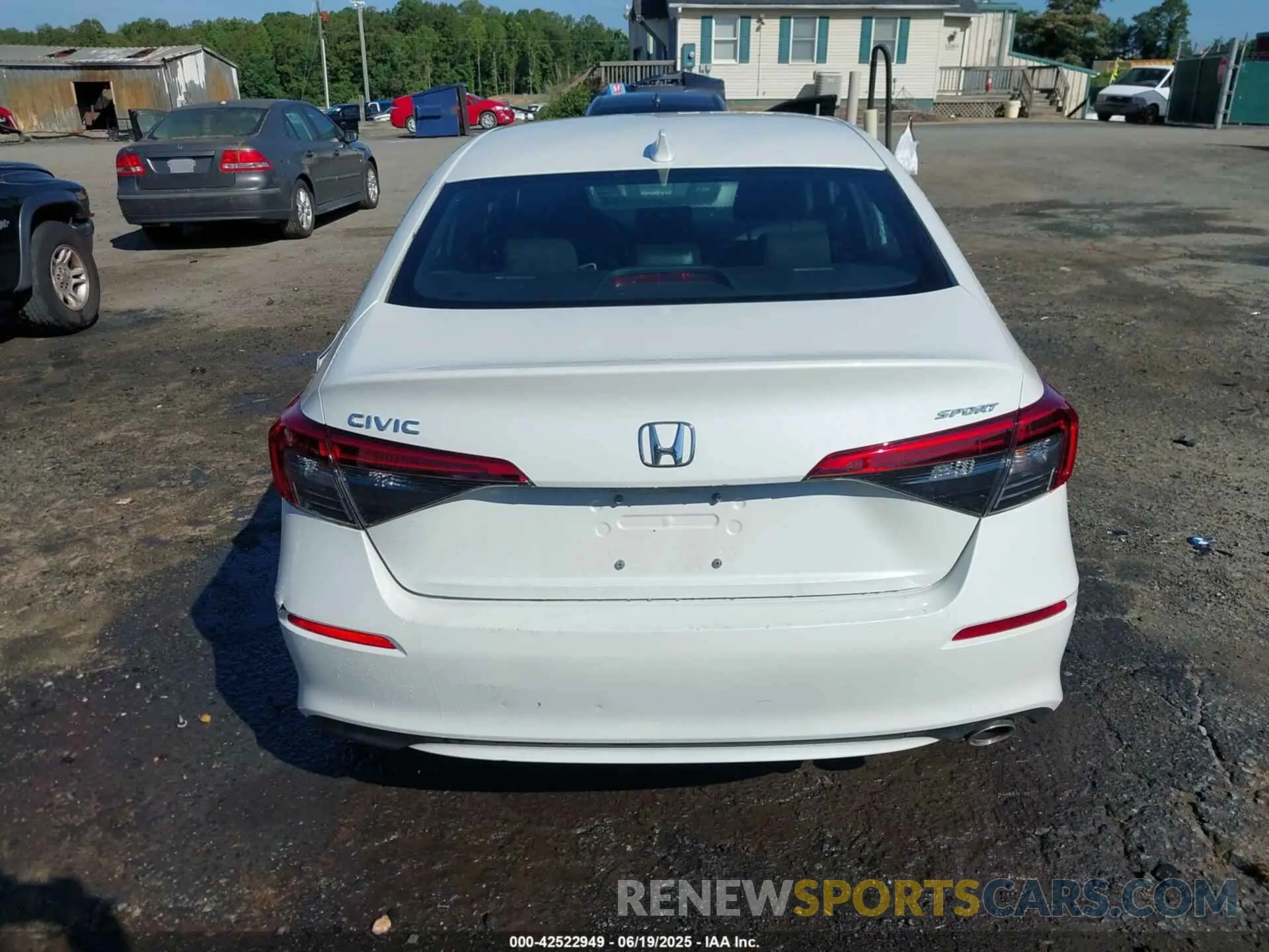 16 Фотография поврежденного автомобиля 2HGFE2F55NH586127 HONDA CIVIC 2022
