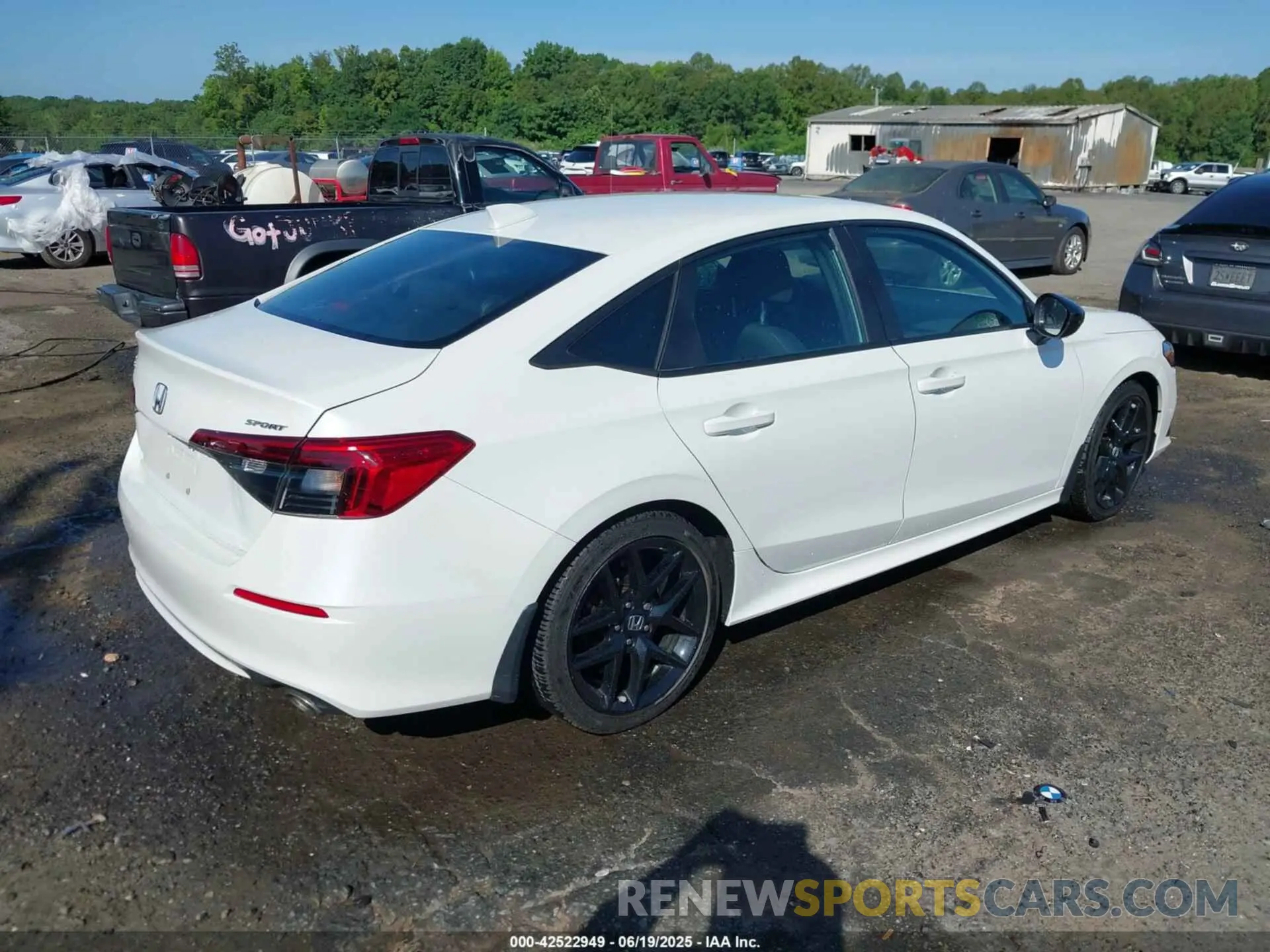 4 Фотография поврежденного автомобиля 2HGFE2F55NH586127 HONDA CIVIC 2022