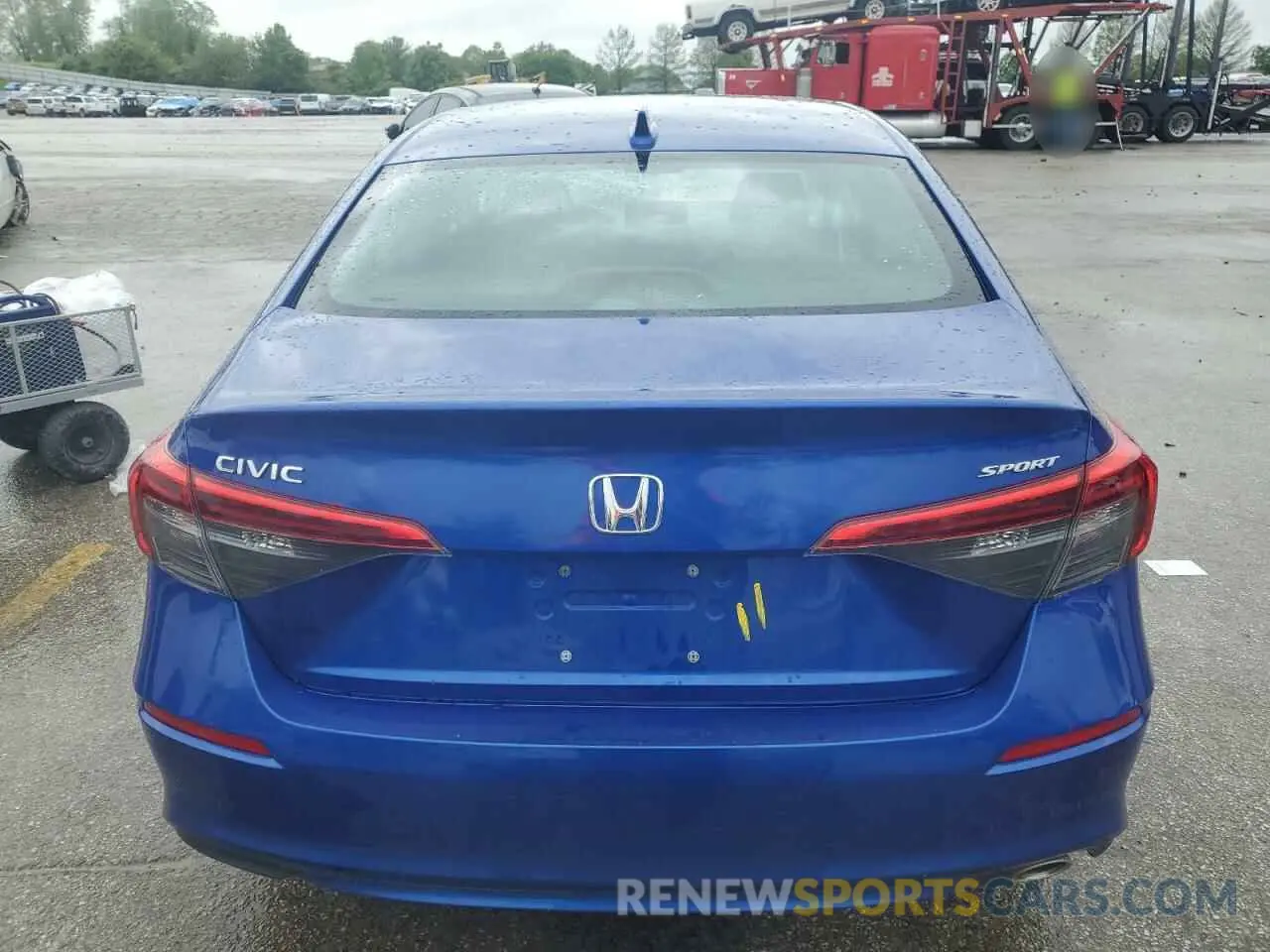 6 Фотография поврежденного автомобиля 2HGFE2F55NH603654 HONDA CIVIC 2022