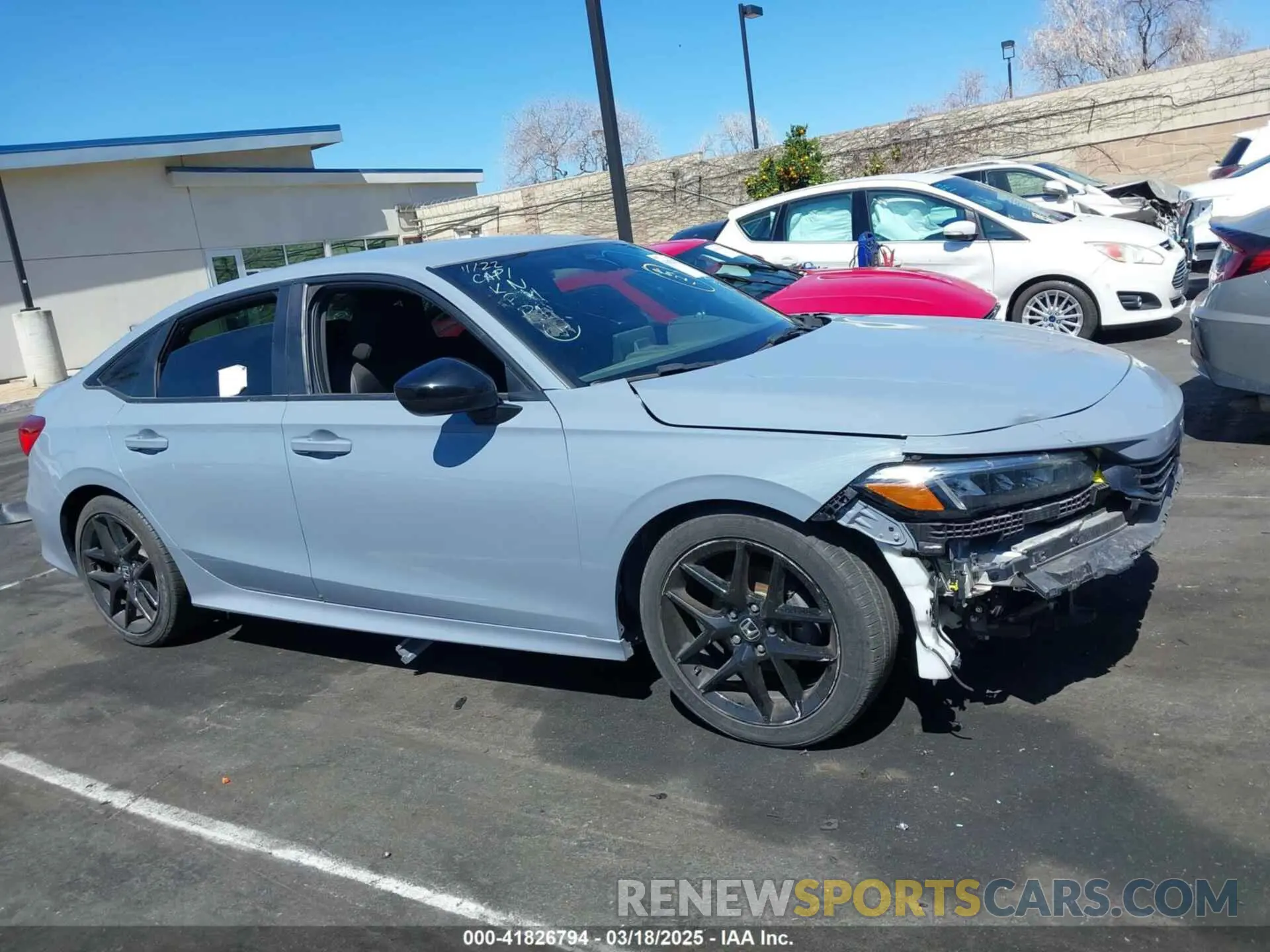 14 Photograph of a damaged car 2HGFE2F55NH604383 HONDA CIVIC 2022