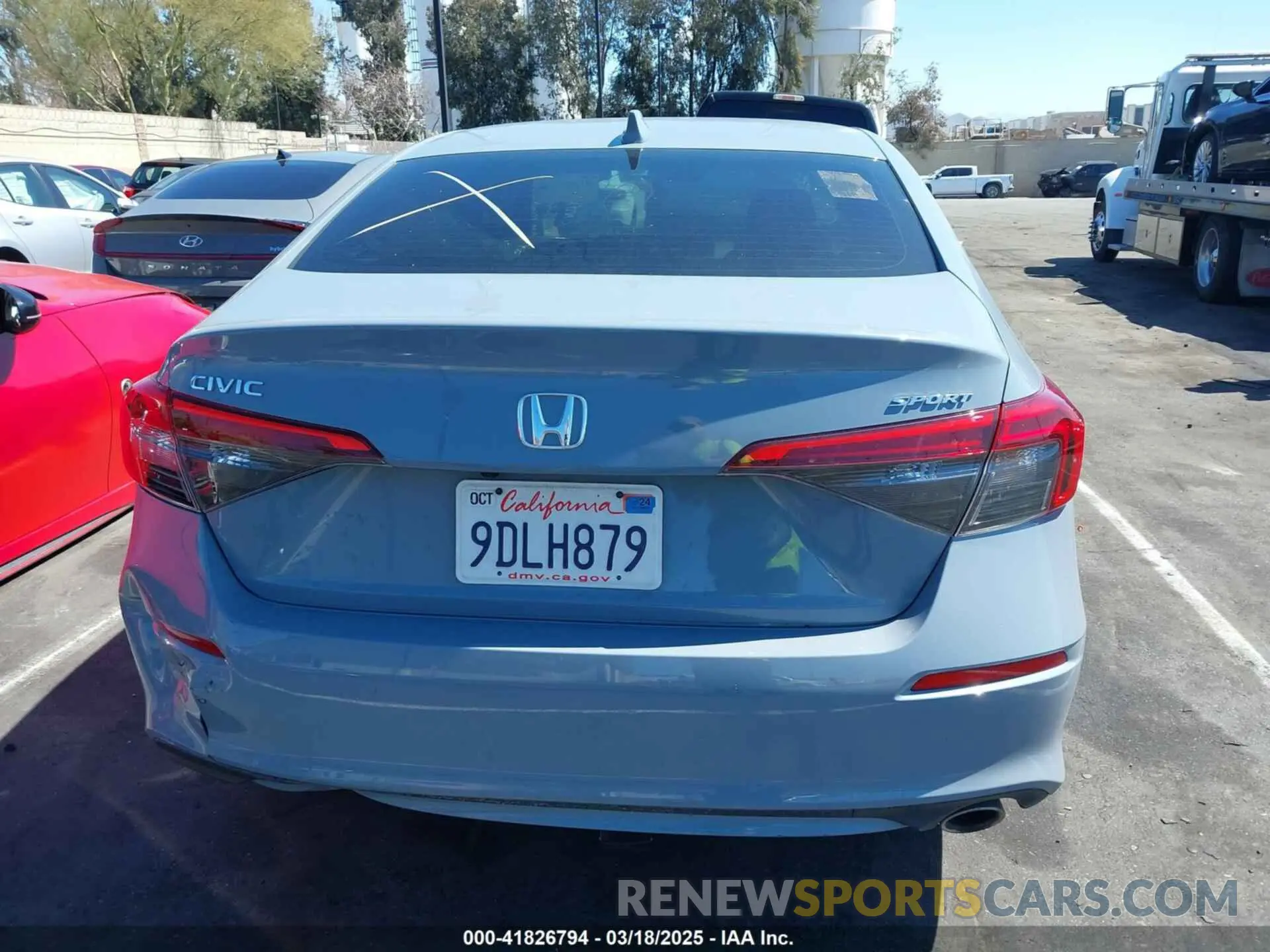 17 Photograph of a damaged car 2HGFE2F55NH604383 HONDA CIVIC 2022