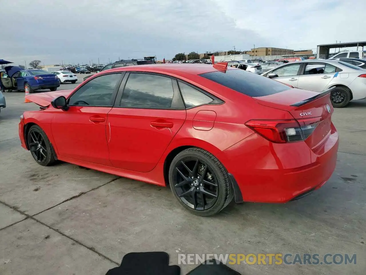 2 Фотография поврежденного автомобиля 2HGFE2F56NH509699 HONDA CIVIC 2022