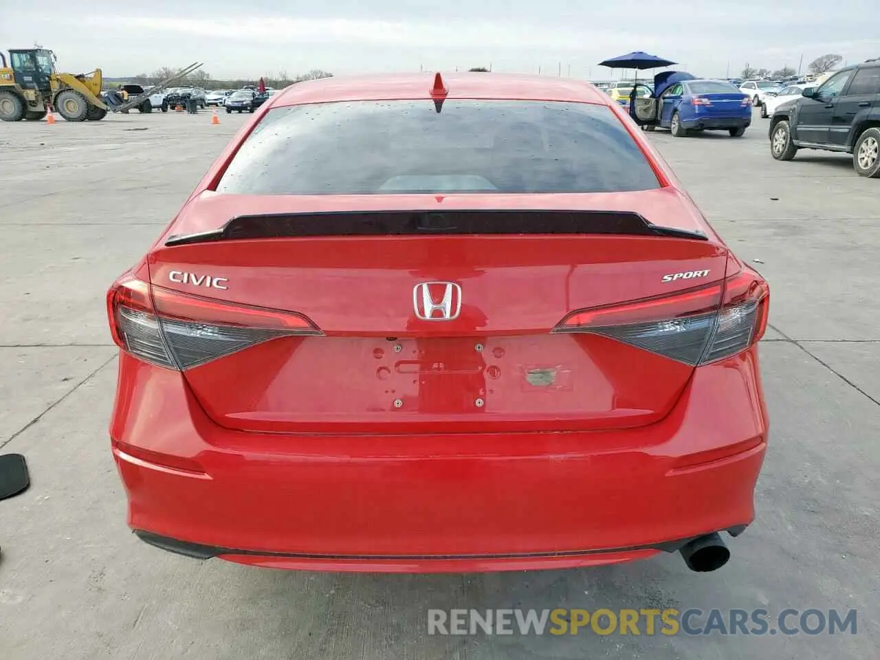 6 Фотография поврежденного автомобиля 2HGFE2F56NH509699 HONDA CIVIC 2022