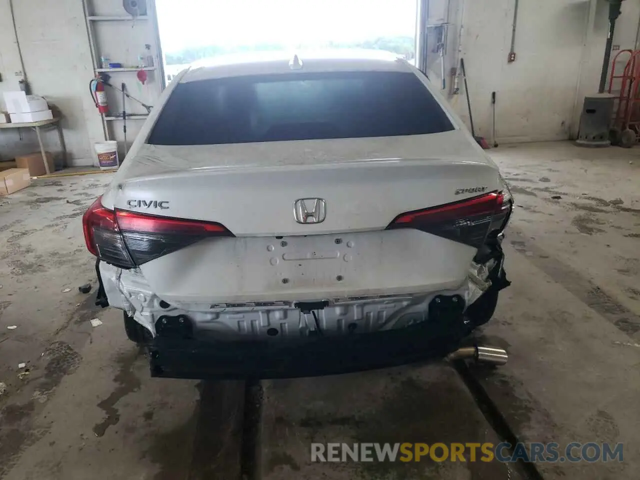 6 Photograph of a damaged car 2HGFE2F56NH512280 HONDA CIVIC 2022