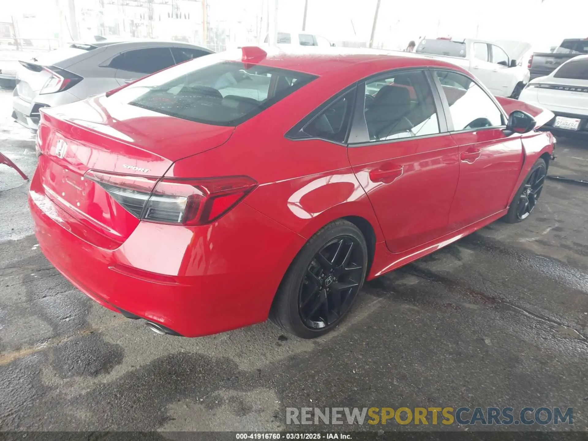 4 Photograph of a damaged car 2HGFE2F56NH528026 HONDA CIVIC 2022