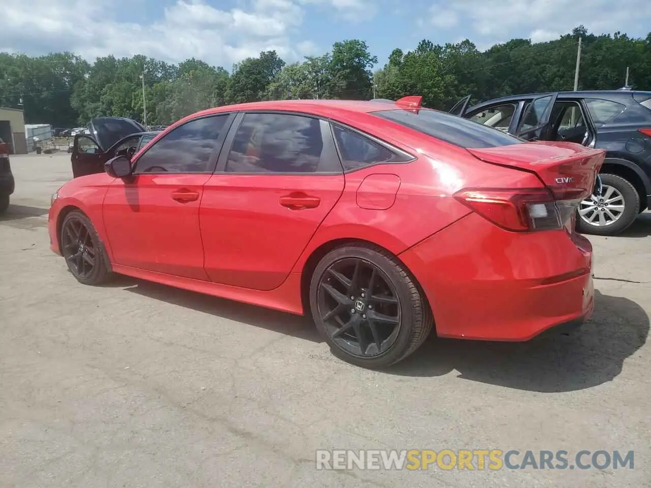 2 Photograph of a damaged car 2HGFE2F56NH529838 HONDA CIVIC 2022