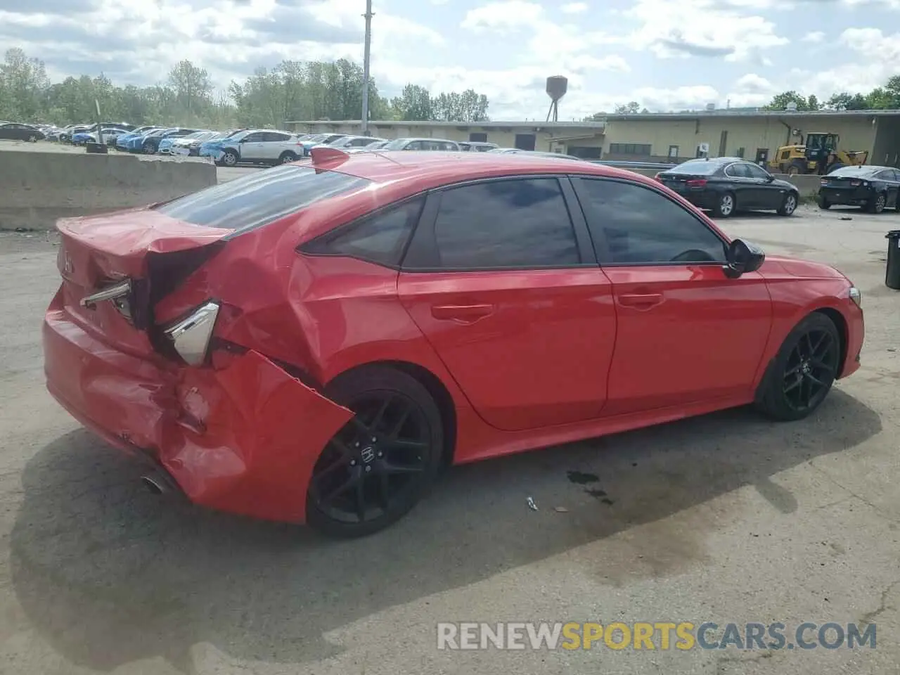 3 Photograph of a damaged car 2HGFE2F56NH529838 HONDA CIVIC 2022