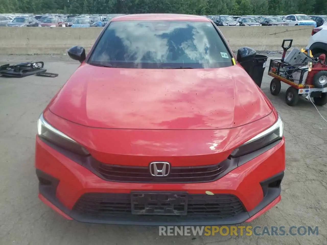 5 Photograph of a damaged car 2HGFE2F56NH529838 HONDA CIVIC 2022
