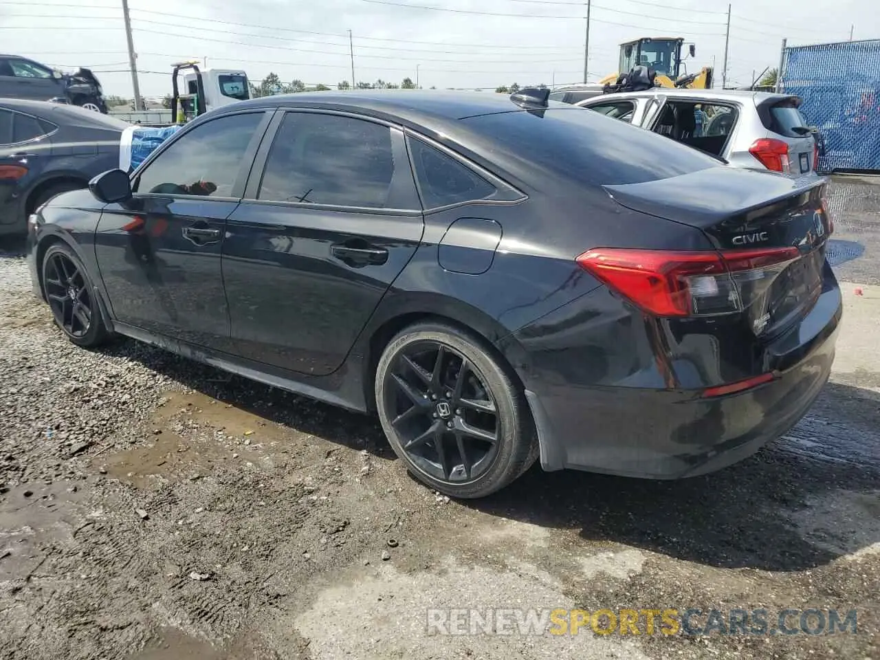 2 Photograph of a damaged car 2HGFE2F56NH535235 HONDA CIVIC 2022