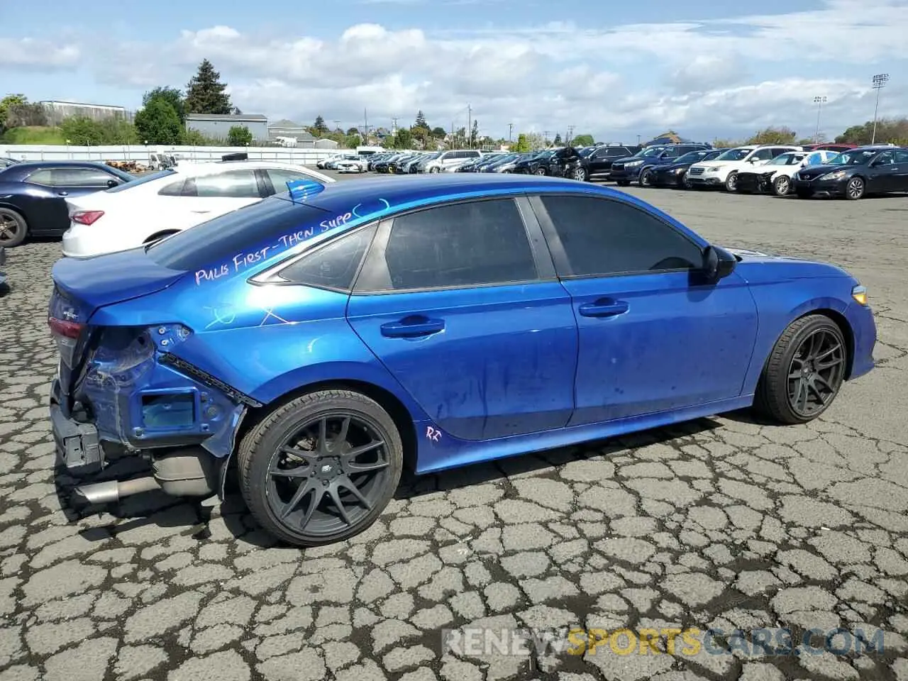 3 Фотография поврежденного автомобиля 2HGFE2F56NH535591 HONDA CIVIC 2022