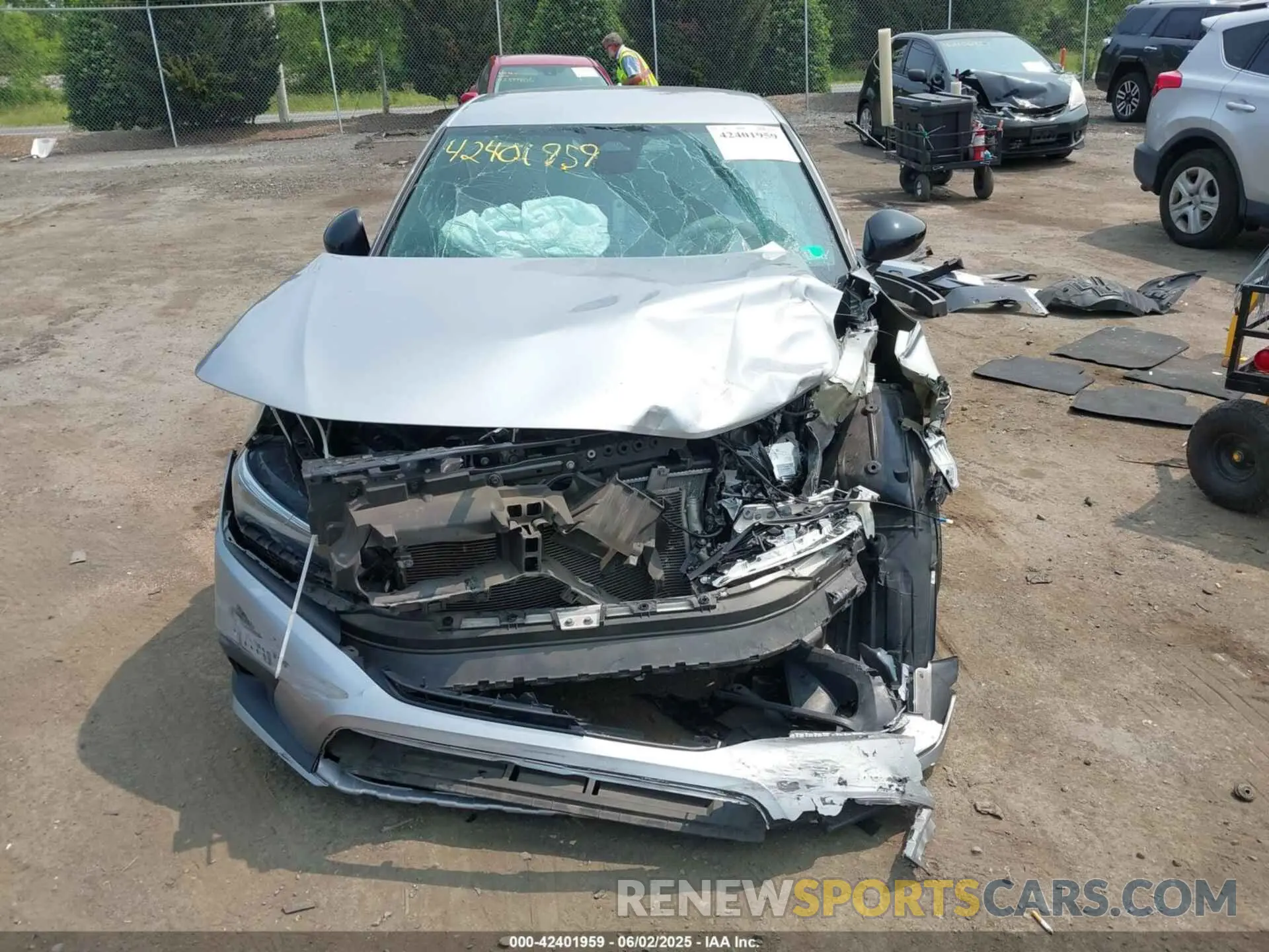 13 Photograph of a damaged car 2HGFE2F56NH555517 HONDA CIVIC 2022