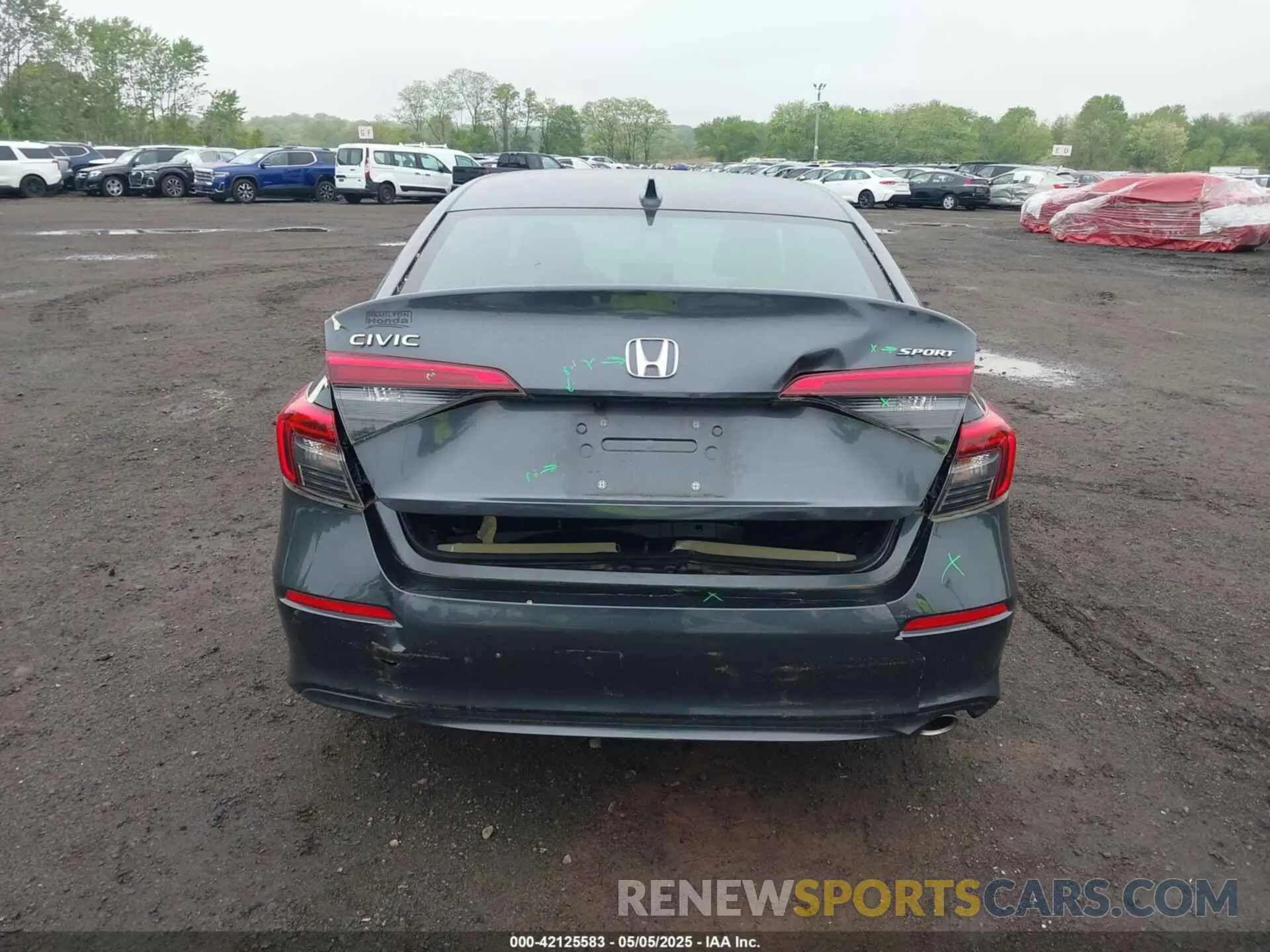 16 Фотография поврежденного автомобиля 2HGFE2F56NH570924 HONDA CIVIC 2022