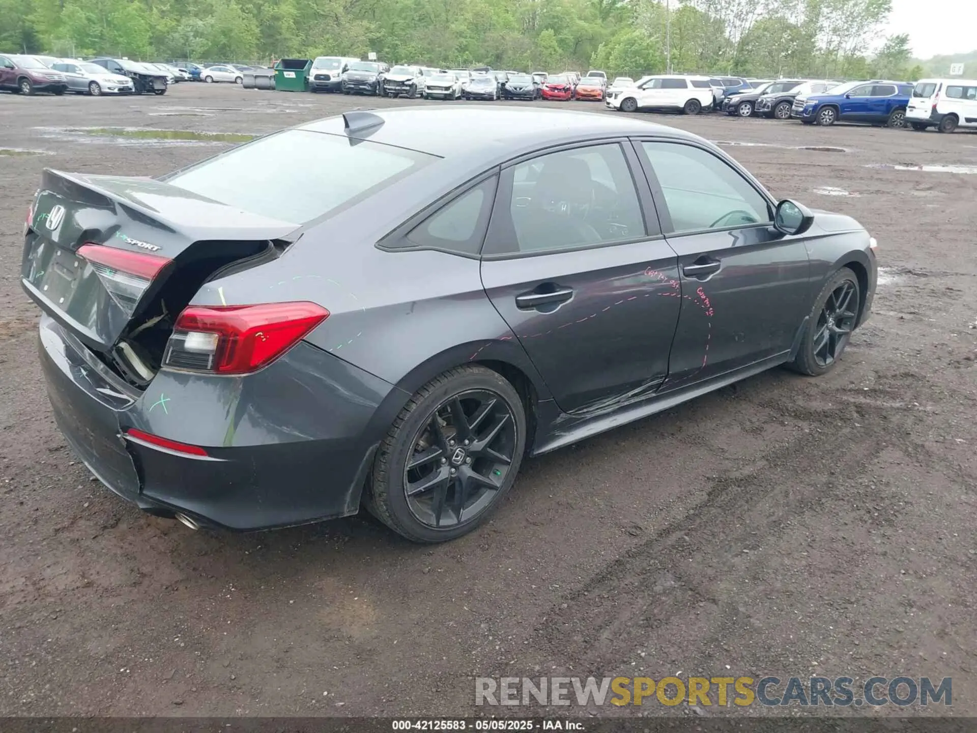 4 Фотография поврежденного автомобиля 2HGFE2F56NH570924 HONDA CIVIC 2022
