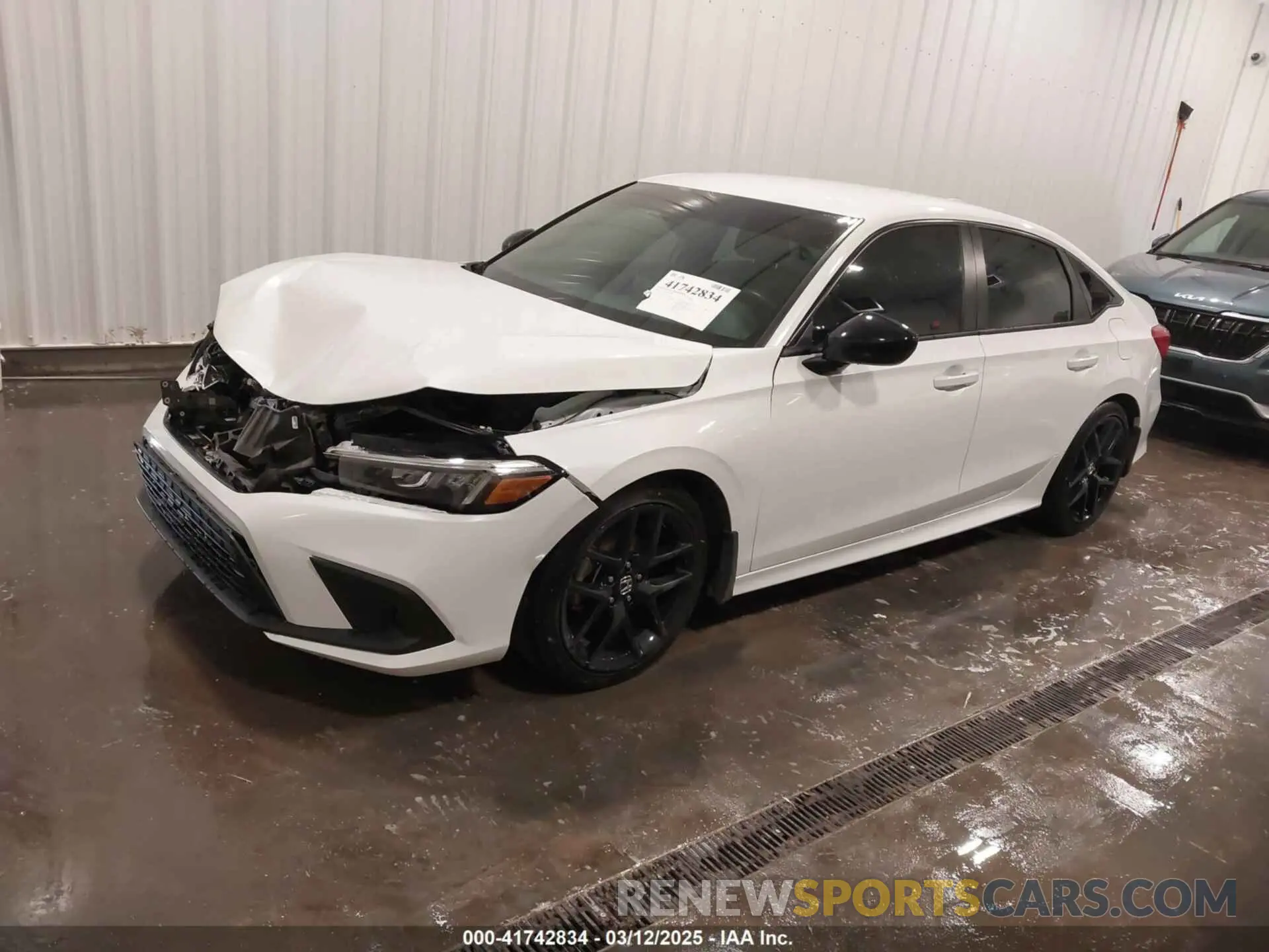 2 Photograph of a damaged car 2HGFE2F56NH581471 HONDA CIVIC 2022