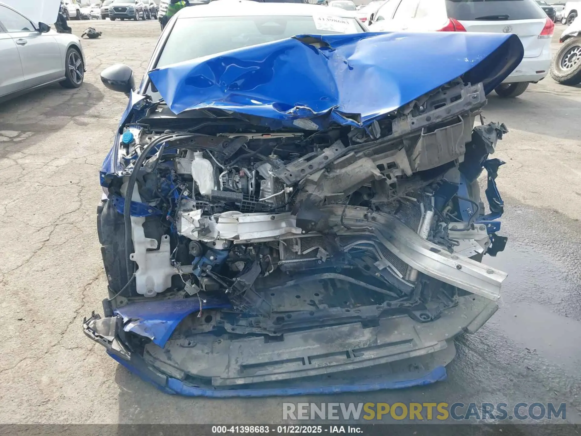 6 Photograph of a damaged car 2HGFE2F56NH583530 HONDA CIVIC 2022