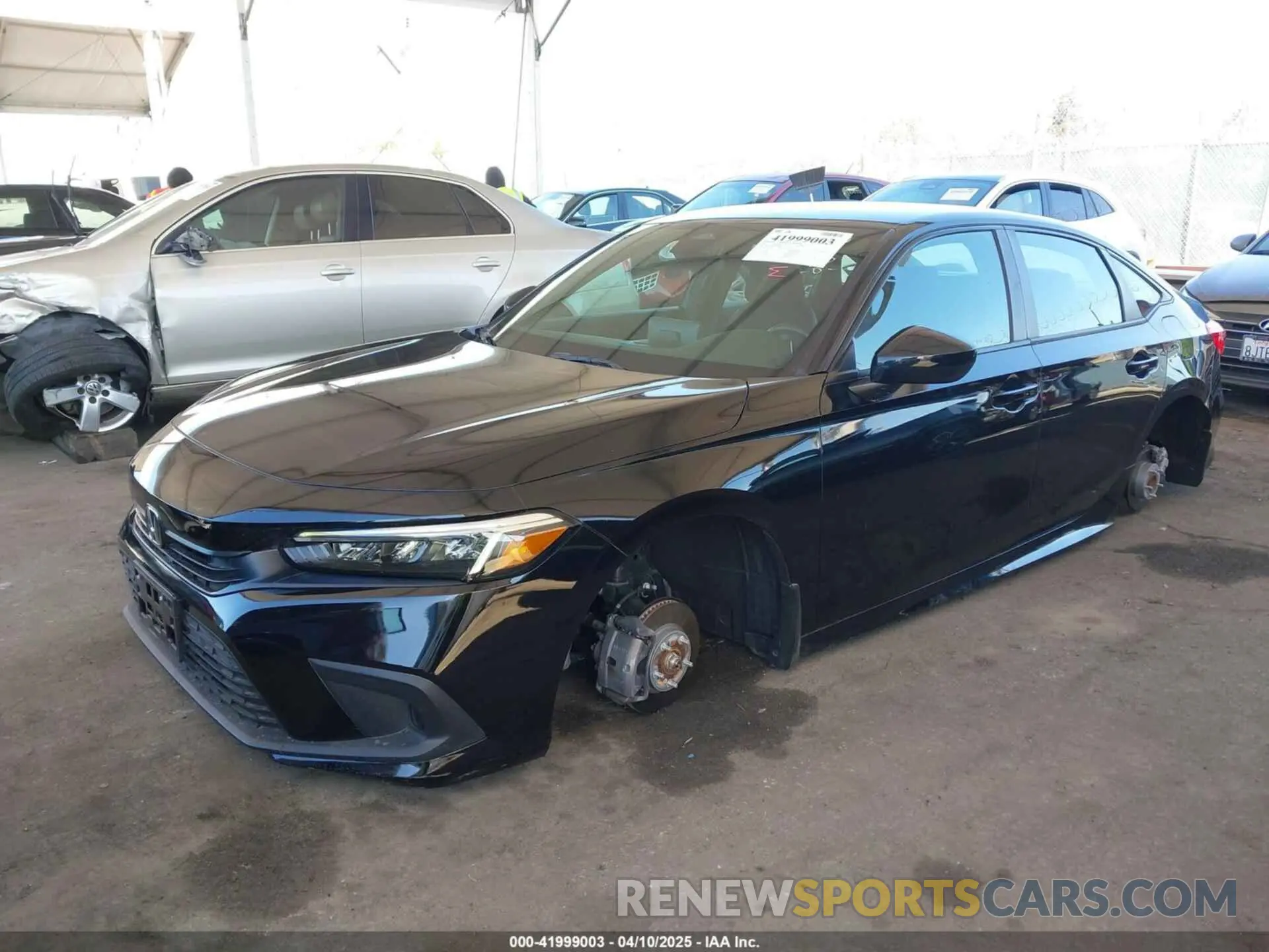 2 Фотография поврежденного автомобиля 2HGFE2F56NH594804 HONDA CIVIC 2022