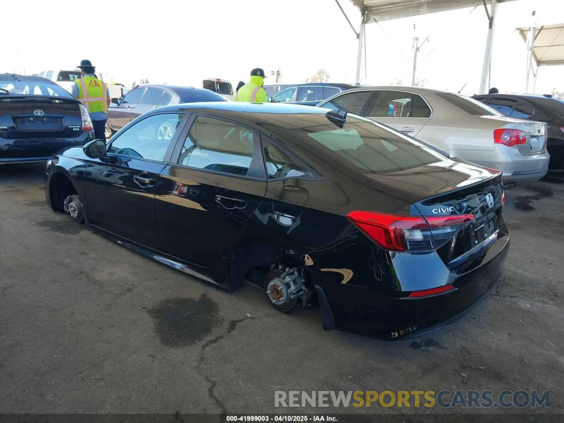 3 Фотография поврежденного автомобиля 2HGFE2F56NH594804 HONDA CIVIC 2022