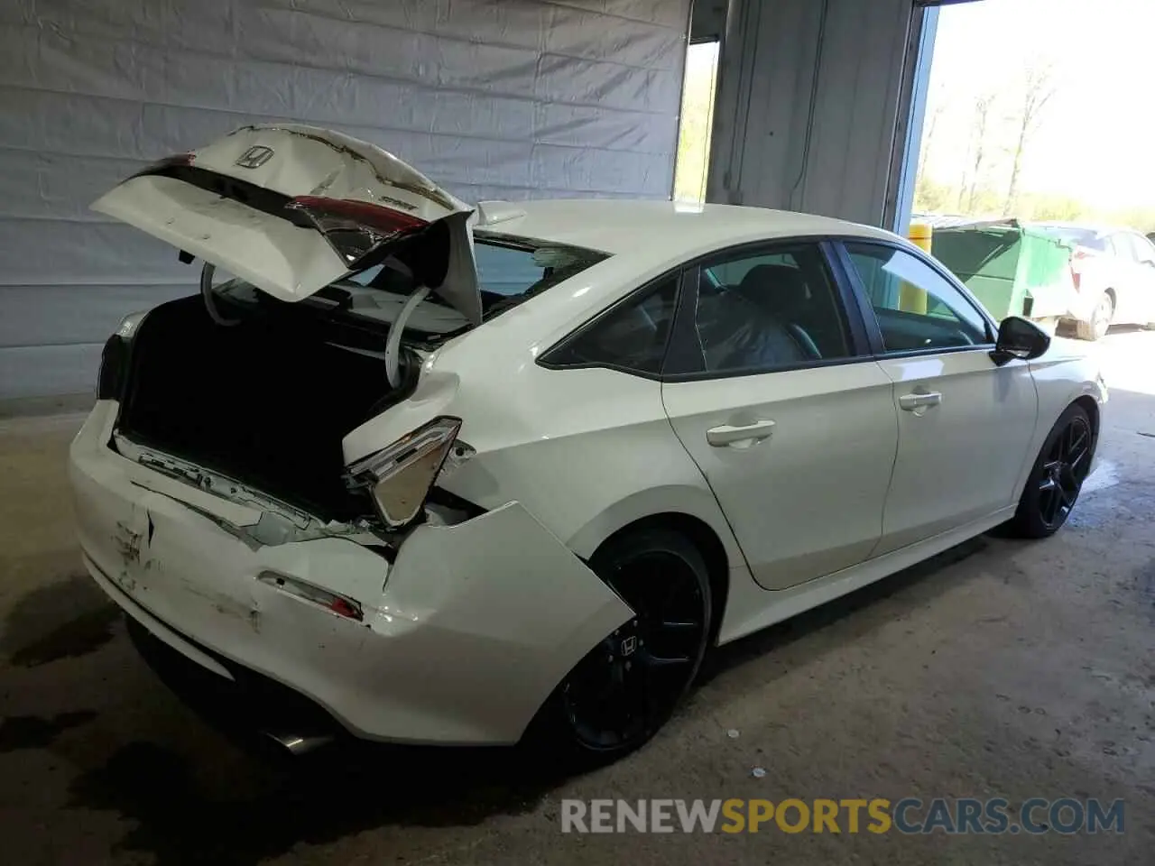 3 Photograph of a damaged car 2HGFE2F56NH603596 HONDA CIVIC 2022