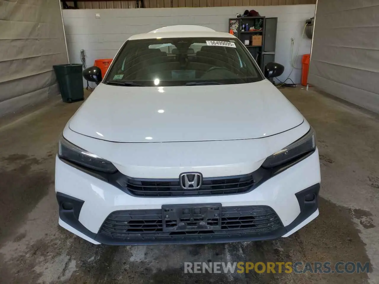 5 Photograph of a damaged car 2HGFE2F56NH603596 HONDA CIVIC 2022