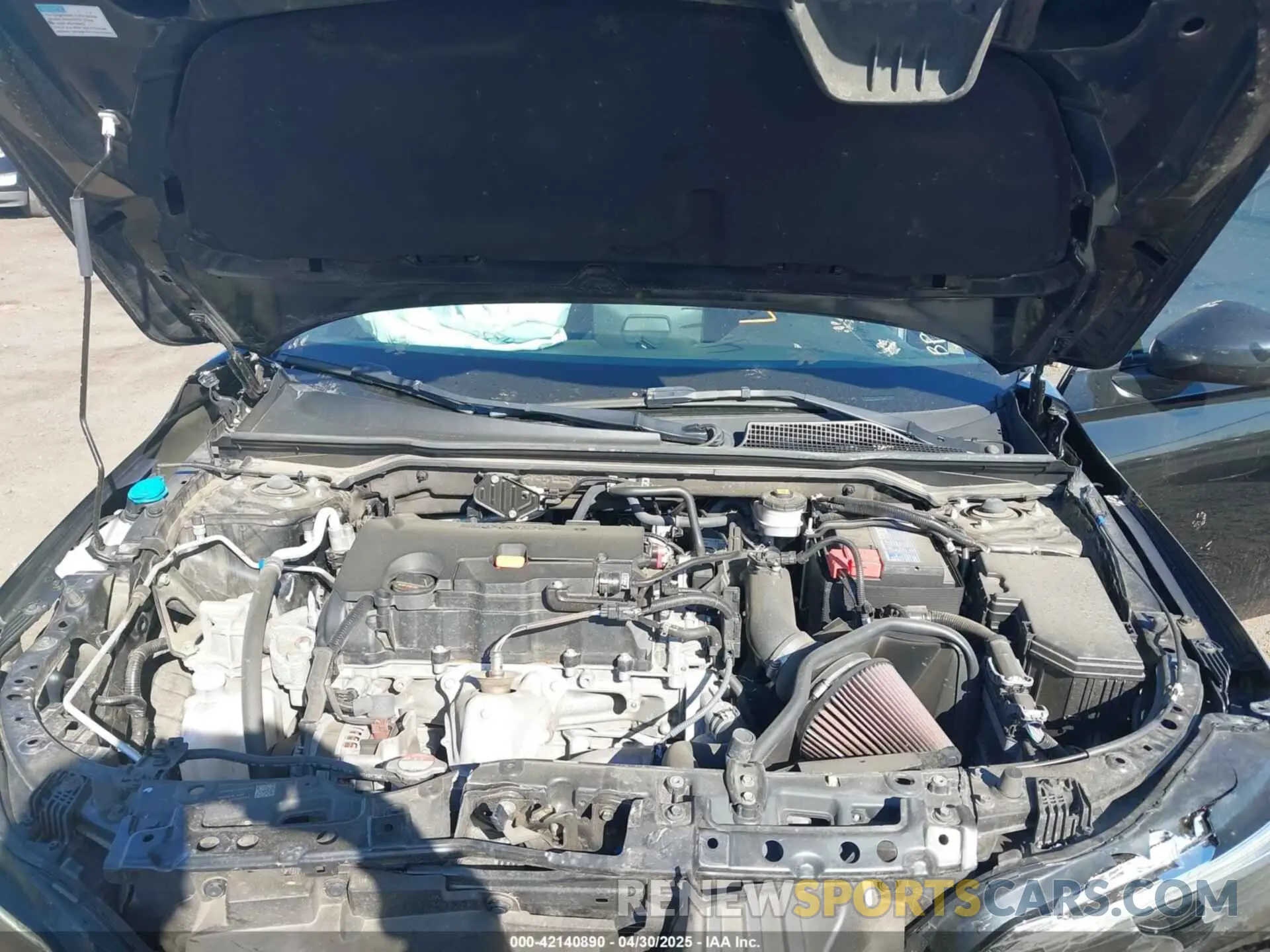 10 Фотография поврежденного автомобиля 2HGFE2F56NH606823 HONDA CIVIC 2022