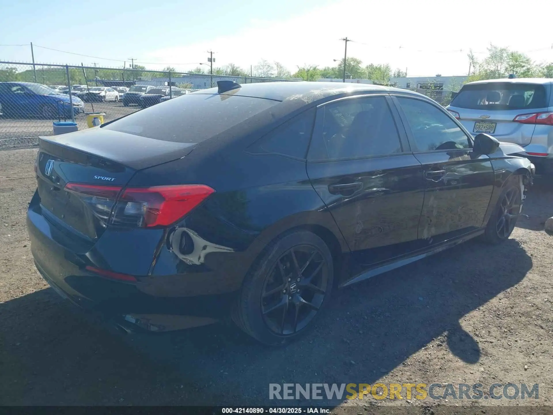 4 Фотография поврежденного автомобиля 2HGFE2F56NH606823 HONDA CIVIC 2022