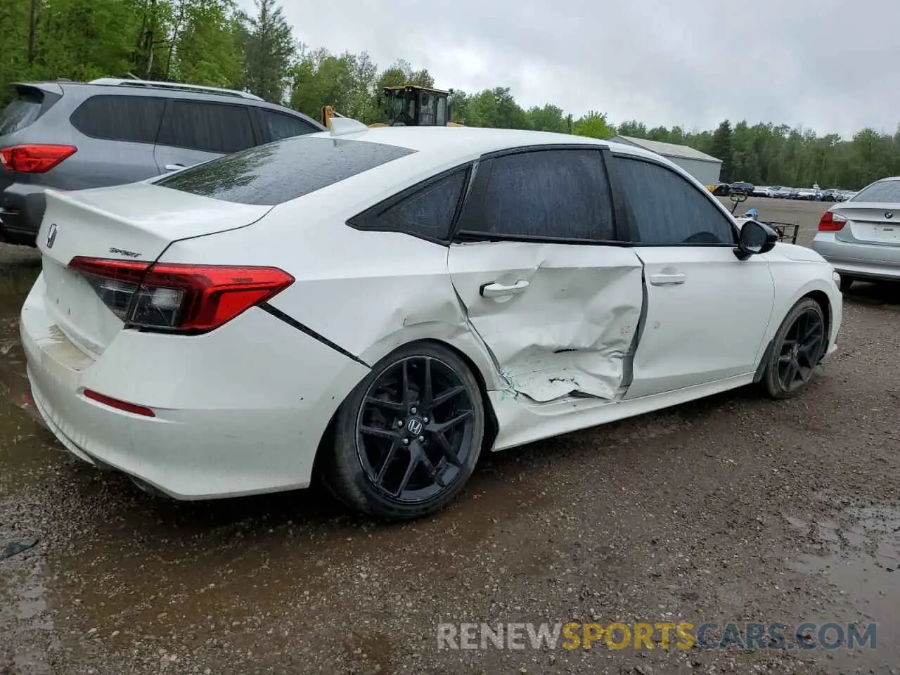 3 Photograph of a damaged car 2HGFE2F57NH119193 HONDA CIVIC 2022