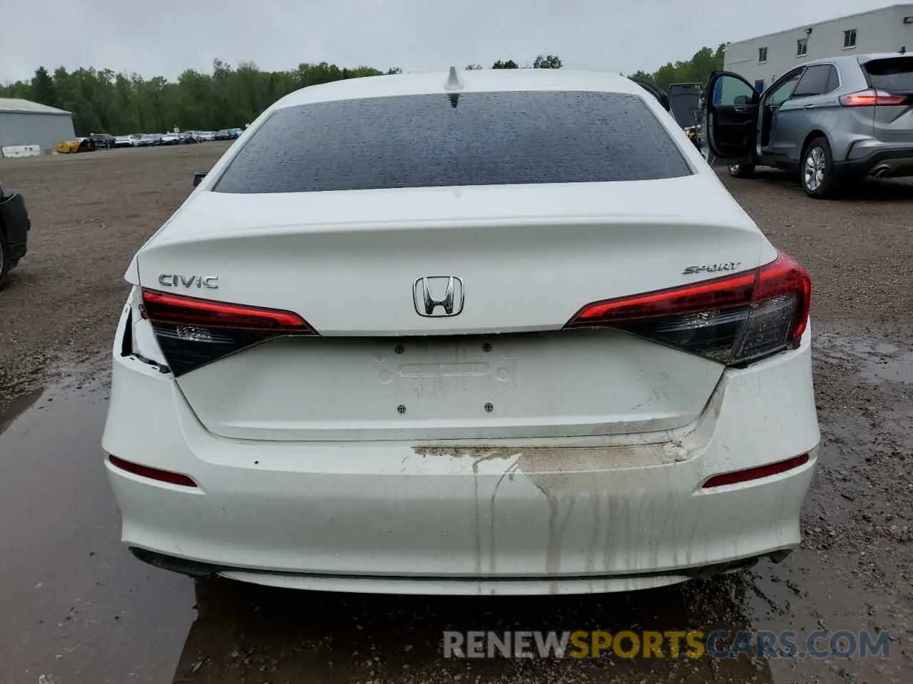 6 Photograph of a damaged car 2HGFE2F57NH119193 HONDA CIVIC 2022