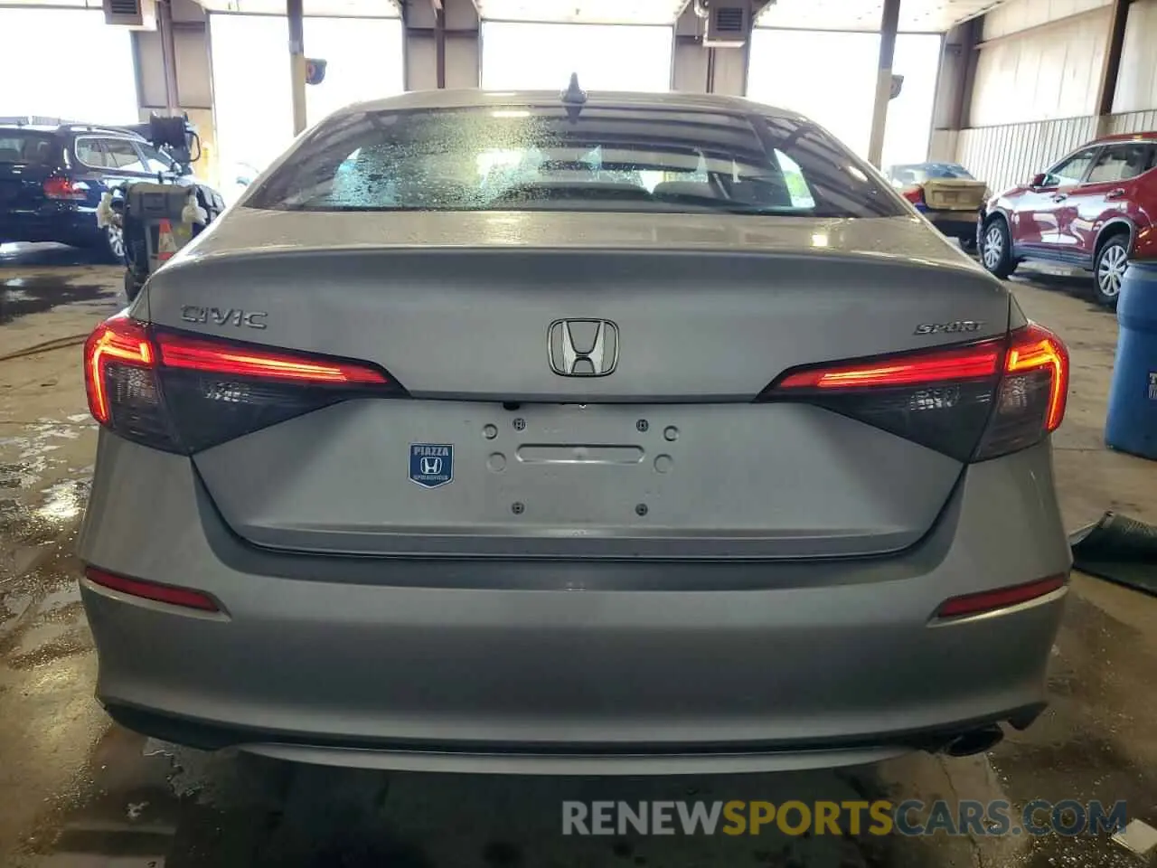 6 Photograph of a damaged car 2HGFE2F57NH539035 HONDA CIVIC 2022