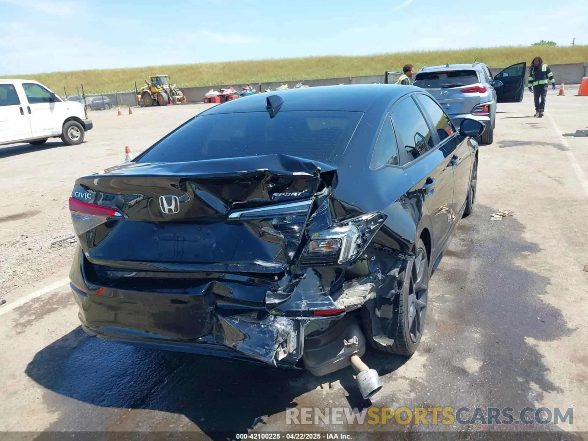 6 Фотография поврежденного автомобиля 2HGFE2F57NH540976 HONDA CIVIC 2022