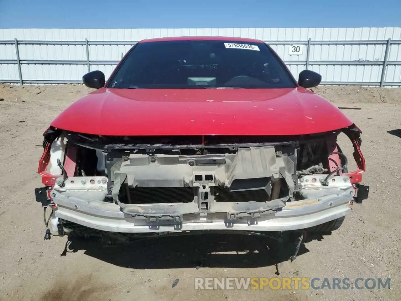 5 Photograph of a damaged car 2HGFE2F57NH545076 HONDA CIVIC 2022