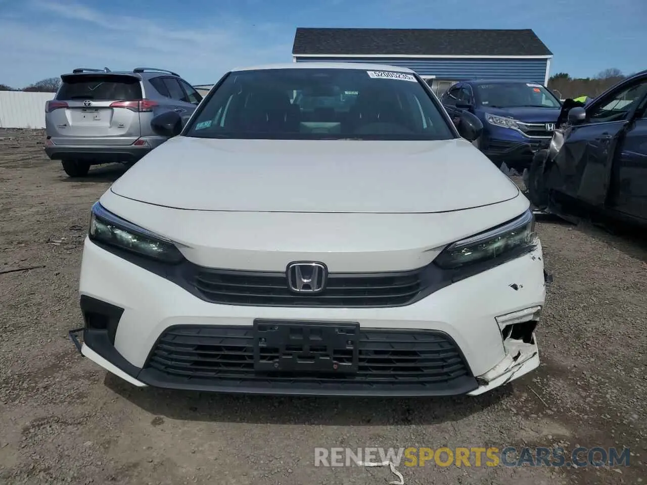 5 Фотография поврежденного автомобиля 2HGFE2F57NH550455 HONDA CIVIC 2022