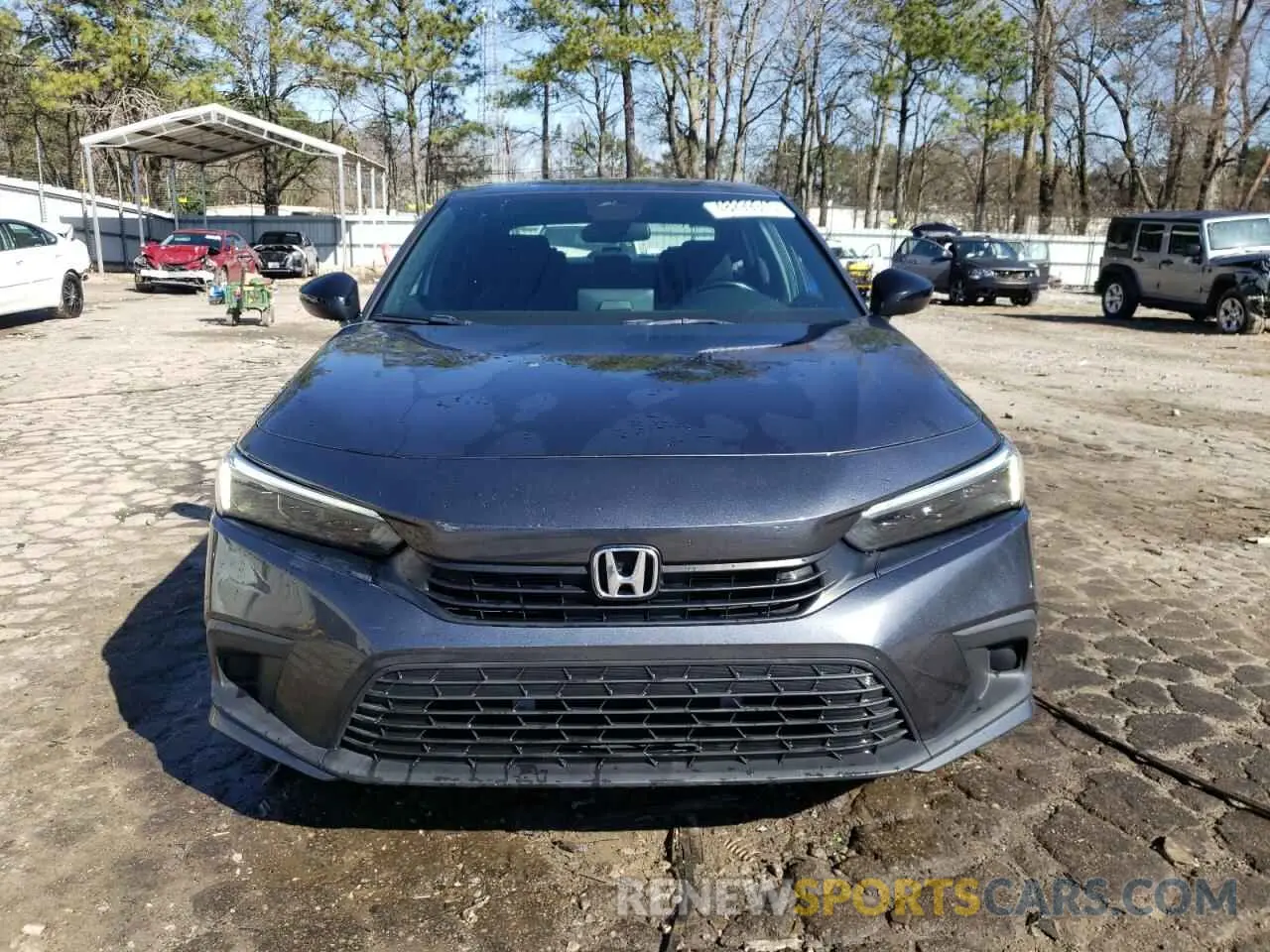 5 Photograph of a damaged car 2HGFE2F57NH556269 HONDA CIVIC 2022