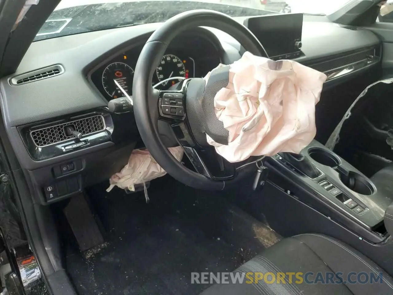 8 Photograph of a damaged car 2HGFE2F57NH570057 HONDA CIVIC 2022