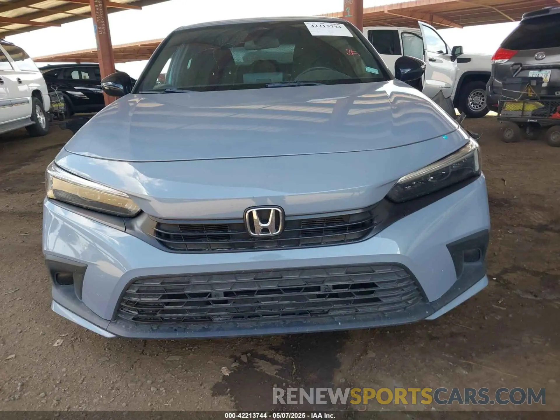 13 Photograph of a damaged car 2HGFE2F57NH576666 HONDA CIVIC 2022