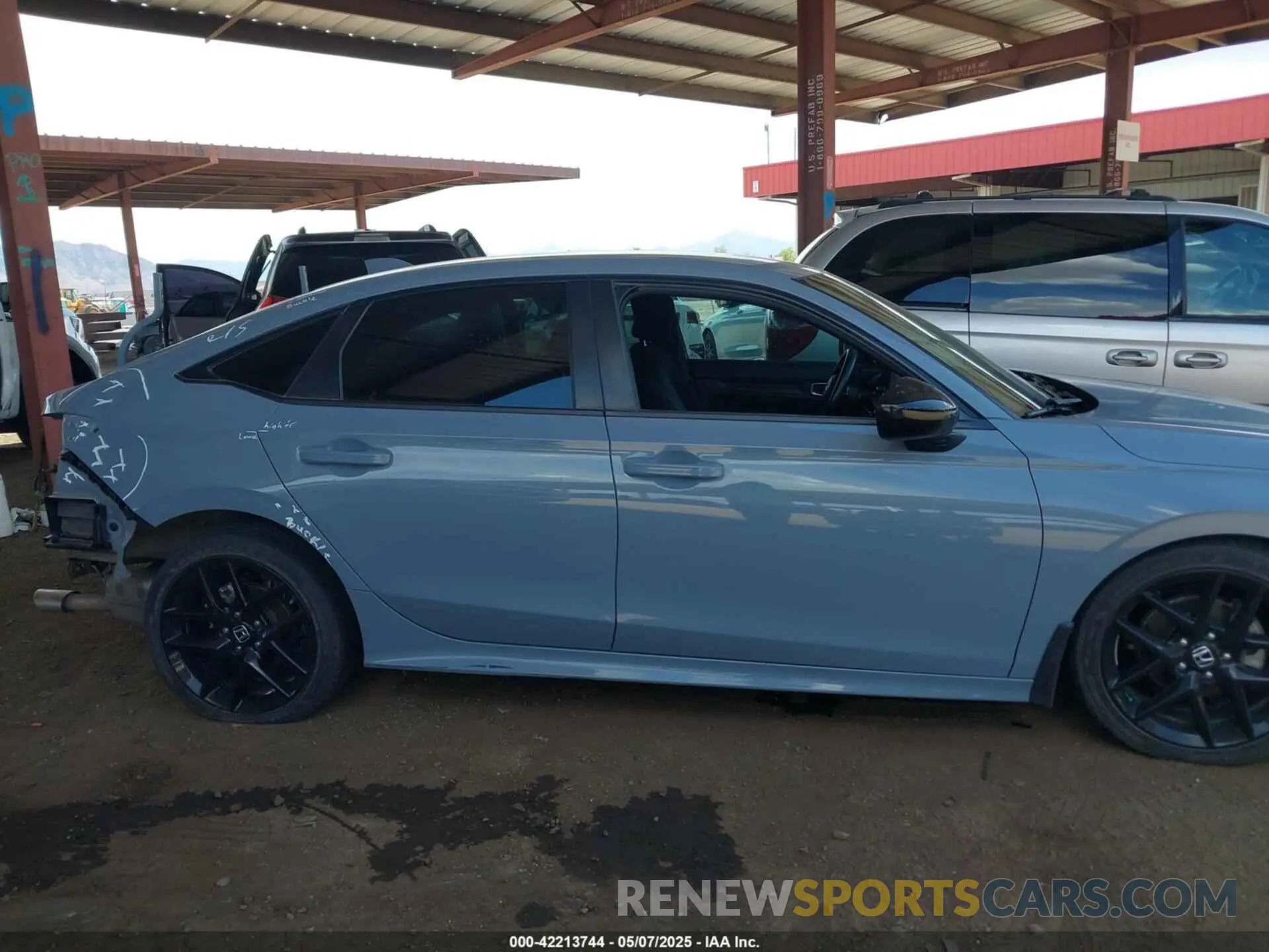 14 Photograph of a damaged car 2HGFE2F57NH576666 HONDA CIVIC 2022