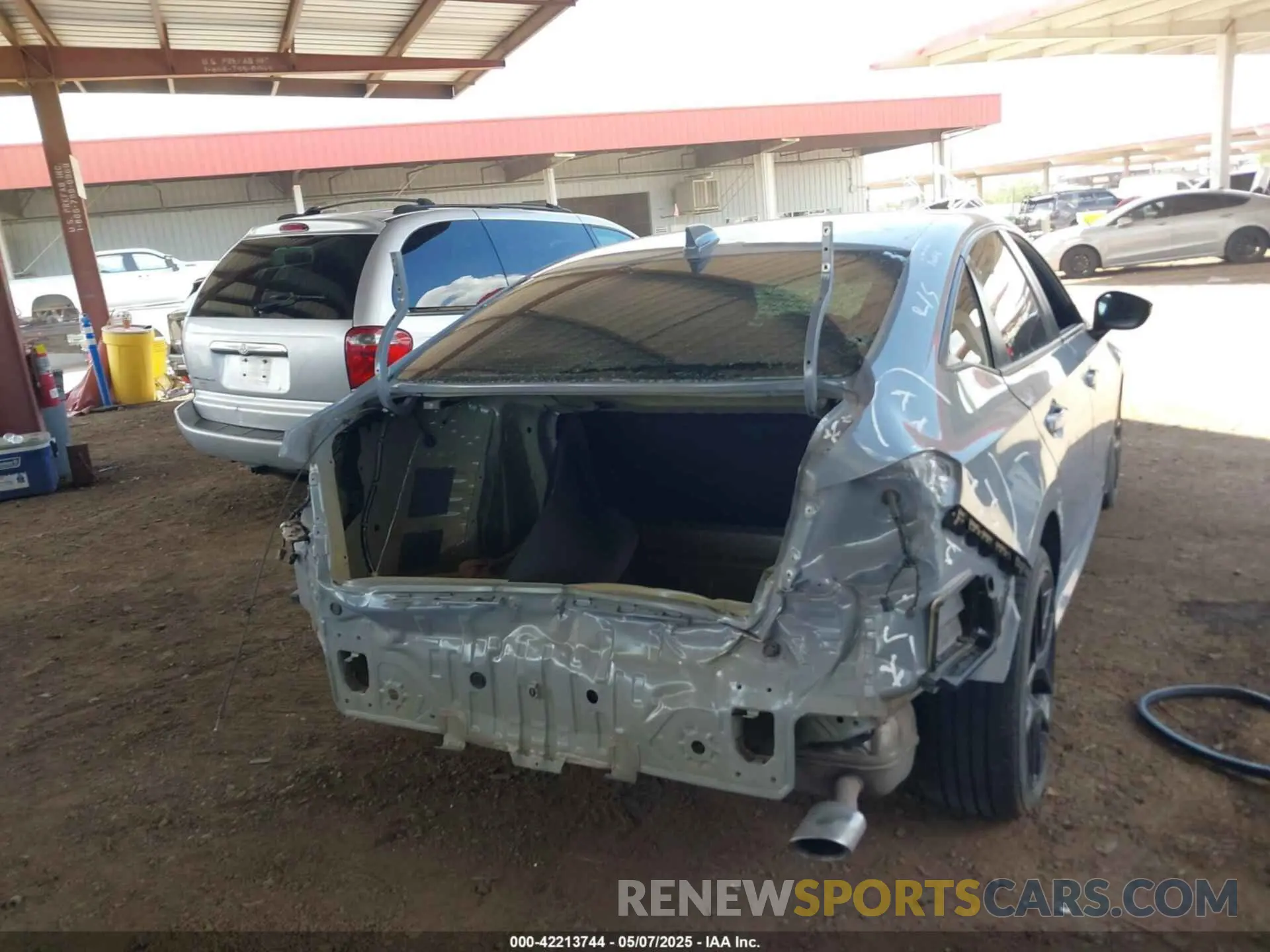 6 Photograph of a damaged car 2HGFE2F57NH576666 HONDA CIVIC 2022