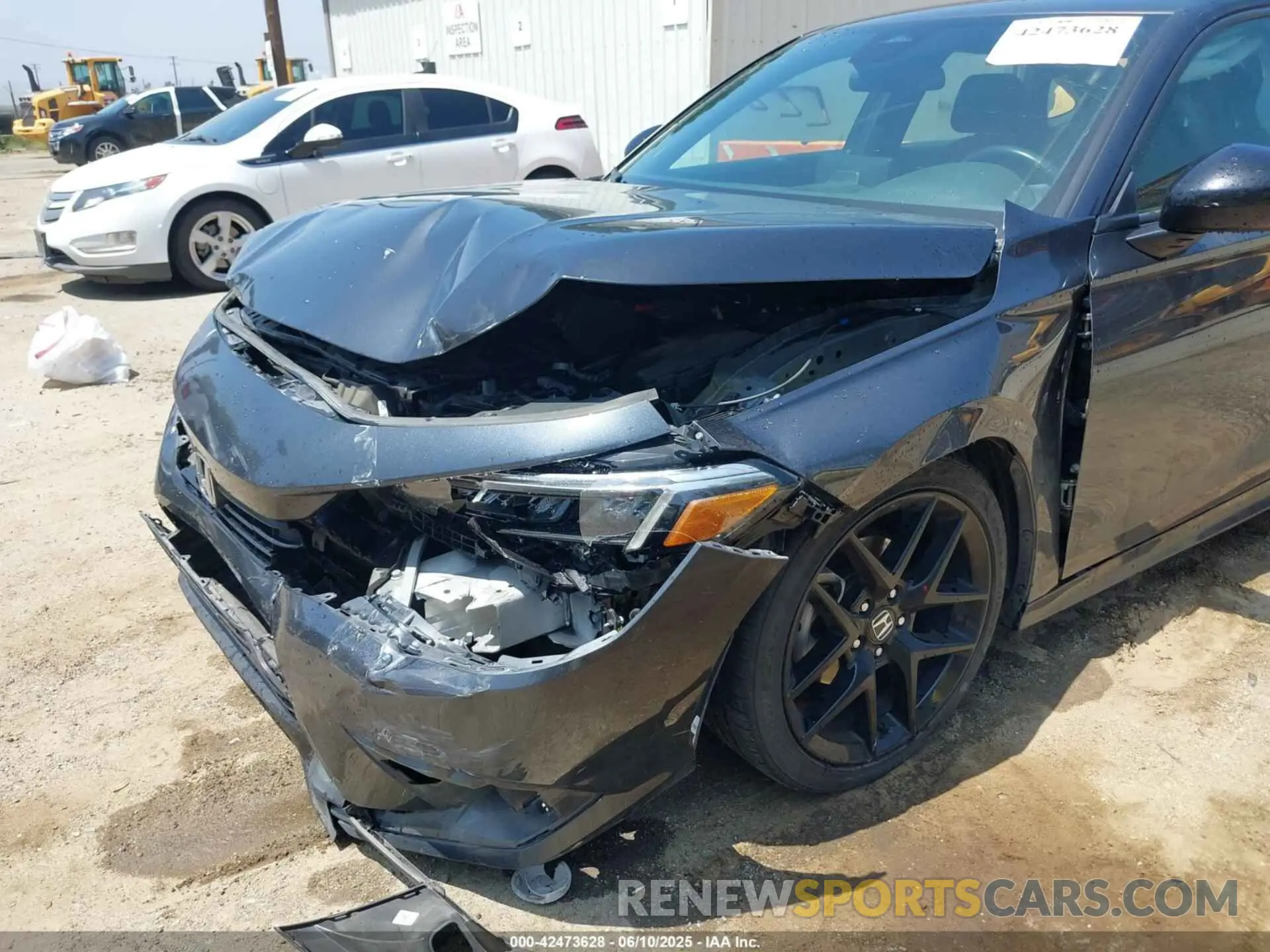 6 Photograph of a damaged car 2HGFE2F57NH586629 HONDA CIVIC 2022