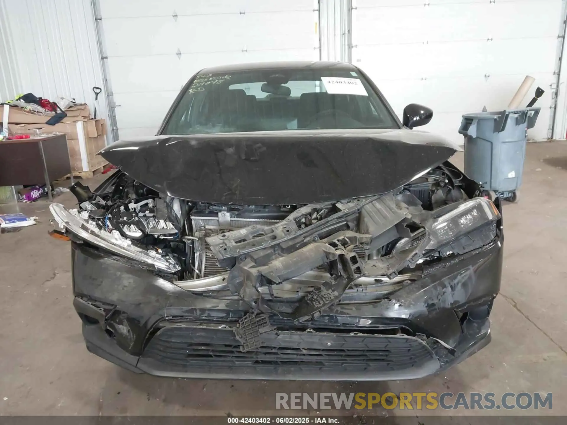 12 Photograph of a damaged car 2HGFE2F57NH609097 HONDA CIVIC 2022